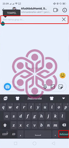 Ganti Nama Grup di IG