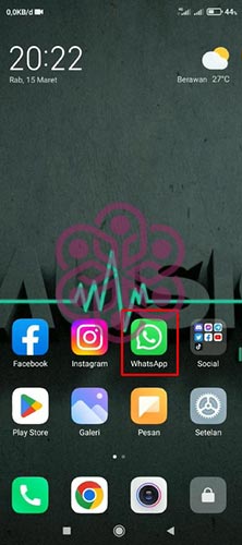 Cara Ganti Nomor WA Tanpa Keluar Grup Buka Aplikasi WhatsApp