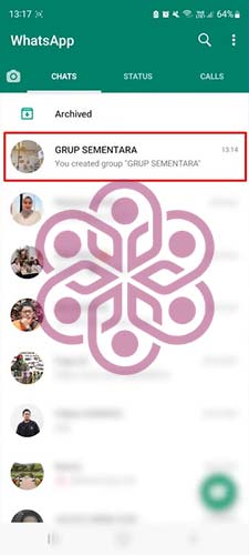 Cara Menambahkan Nomor ke Grup WA Tanpa Menyimpan Kontak Pilih Kelompok