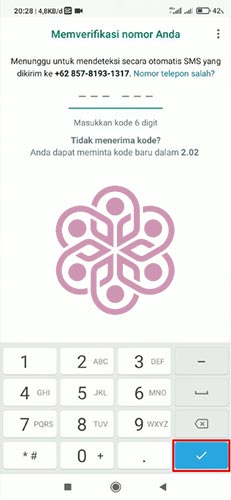 Tap Icon Centang