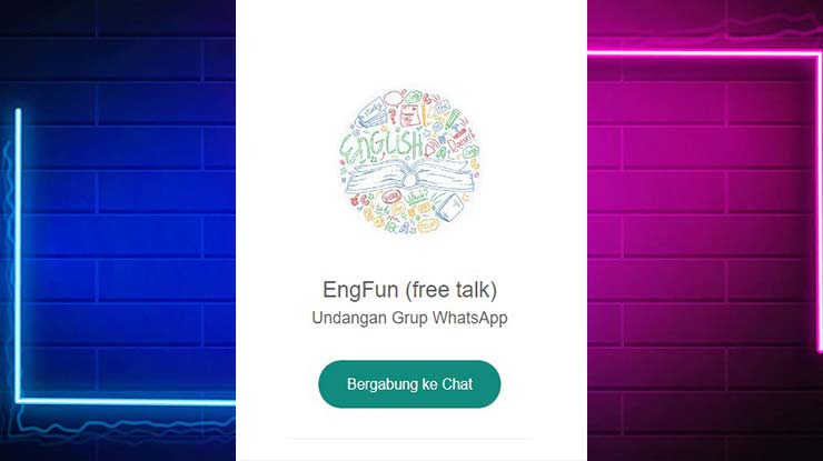 Link Grup WA Belajar Bahasa Inggris