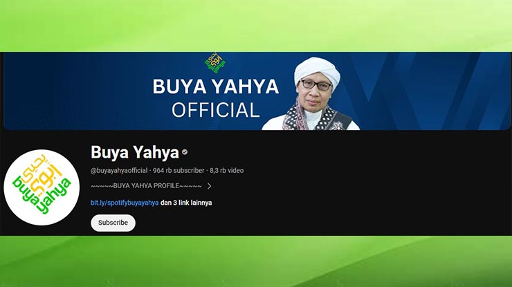 YouTube Buya Yahya