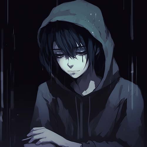 PP Anime Sad Boy