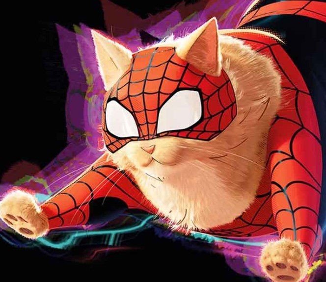 Profil WA Kucing Spiderman