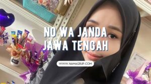 No WA Janda Jawa Tengah
